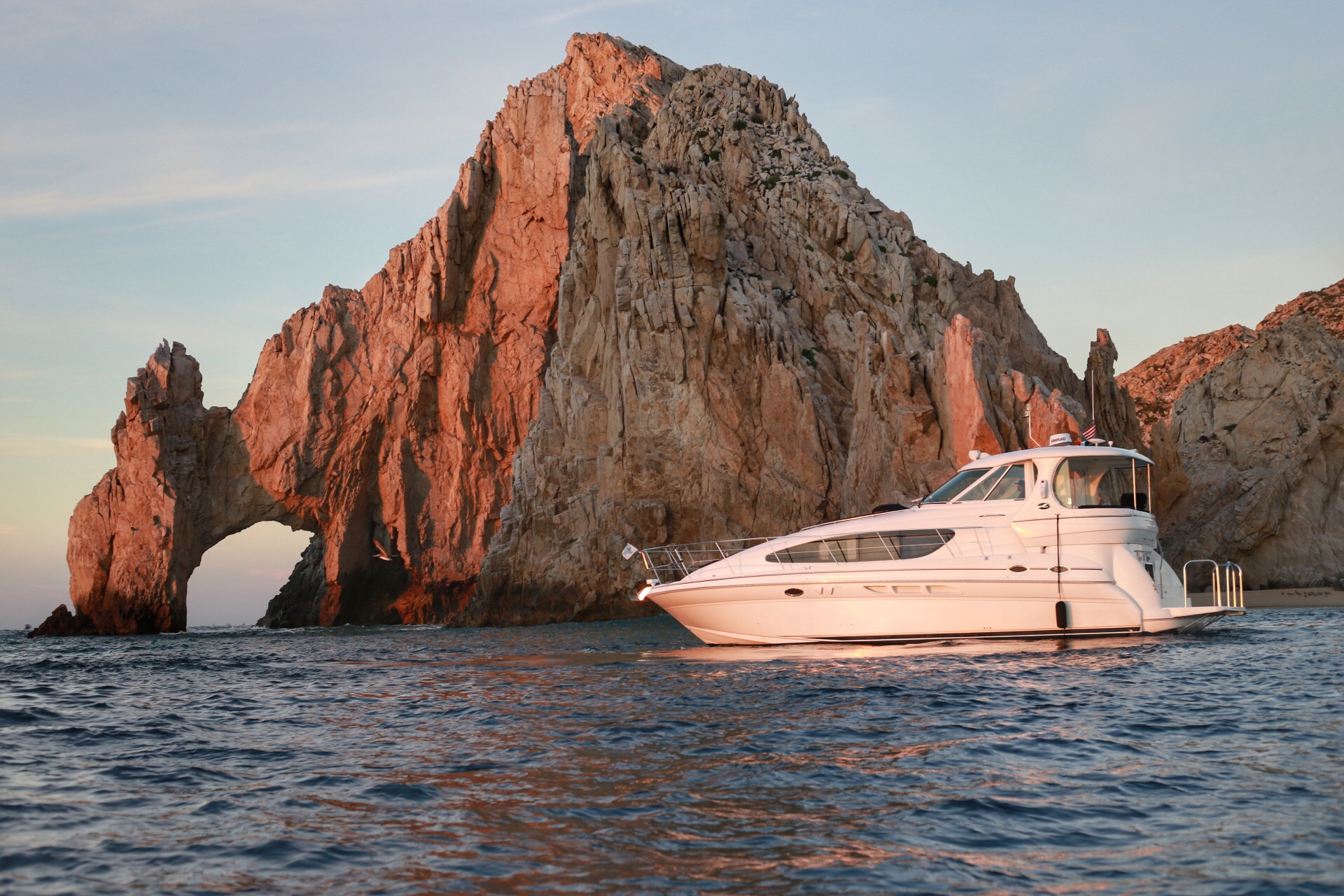 45' Searay Motoryacht for charter in Cabo!