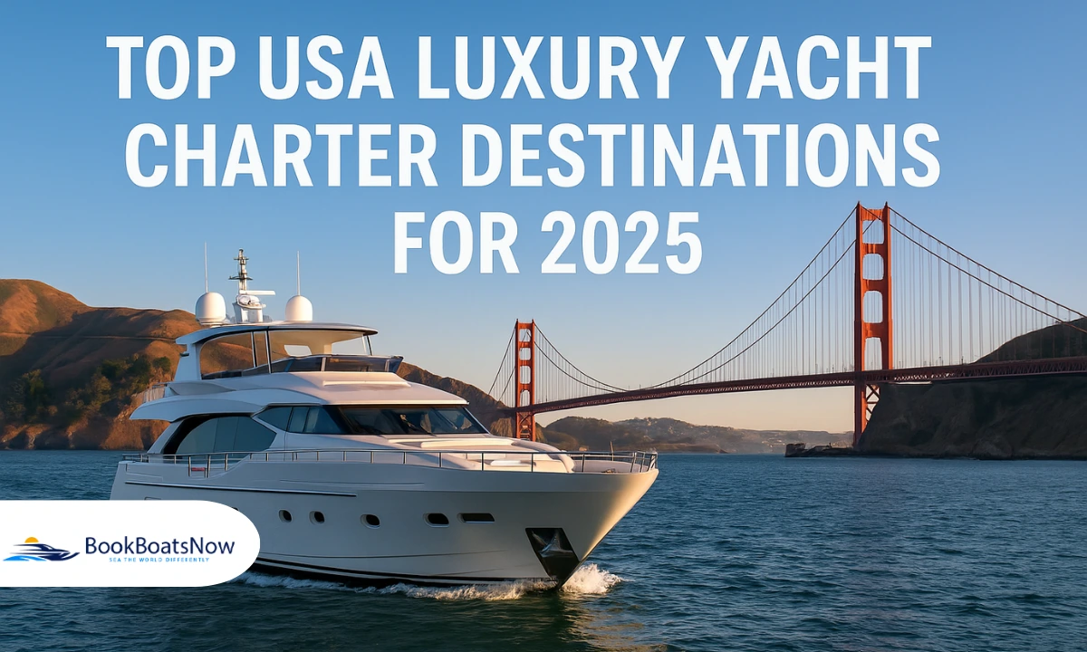 Top USA Luxury Yacht Charter Destinations for 2025 – East & West Coast Guide