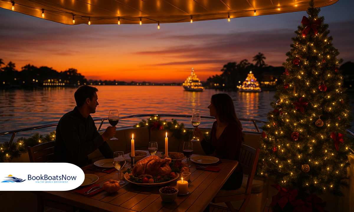Holiday Boat Rentals: How to Celebrate Thanksgiving and Christmas on the Water